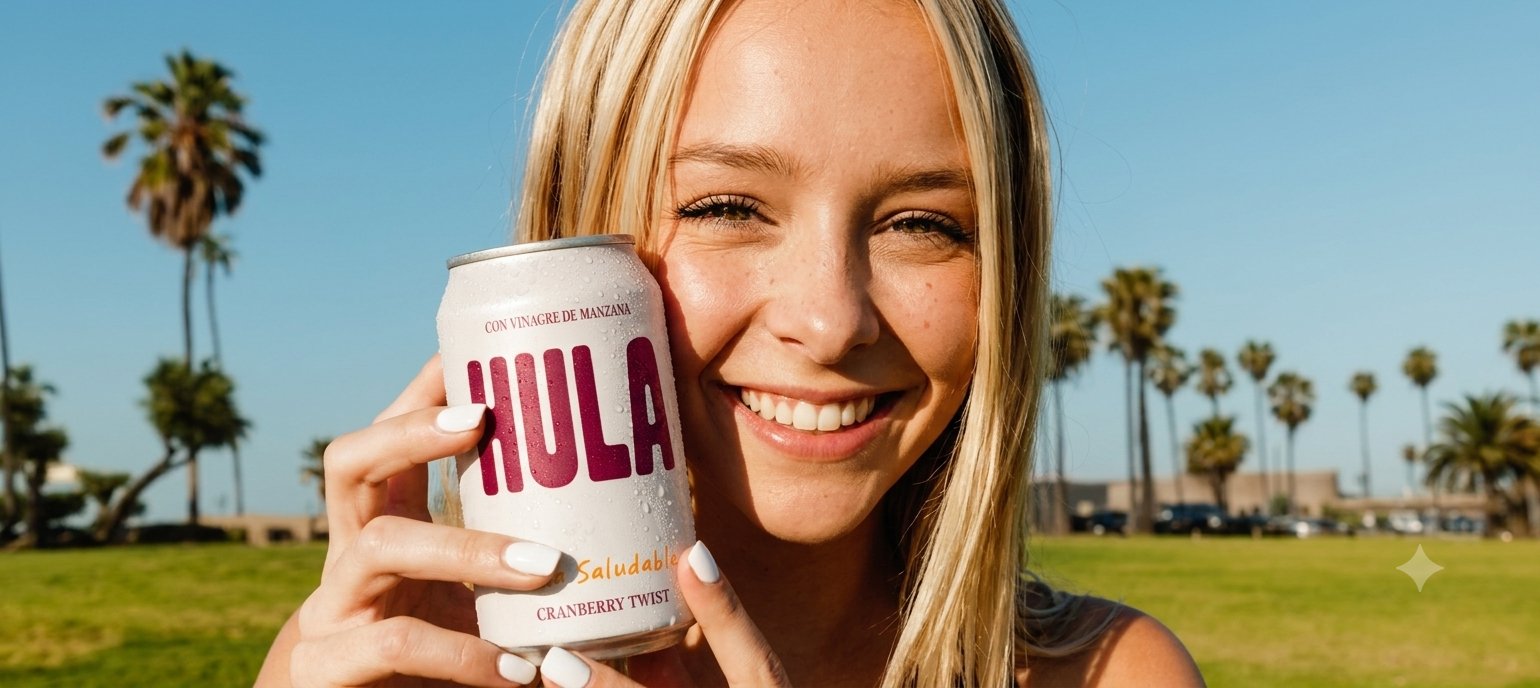 HULA soda saludable